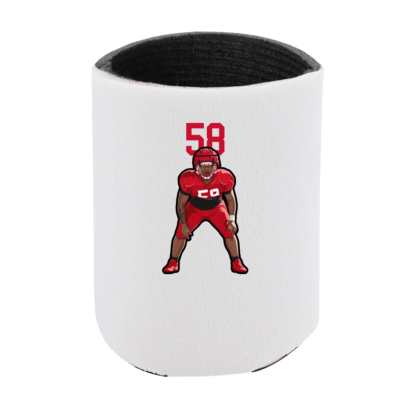 Can Holder — Number Top in White