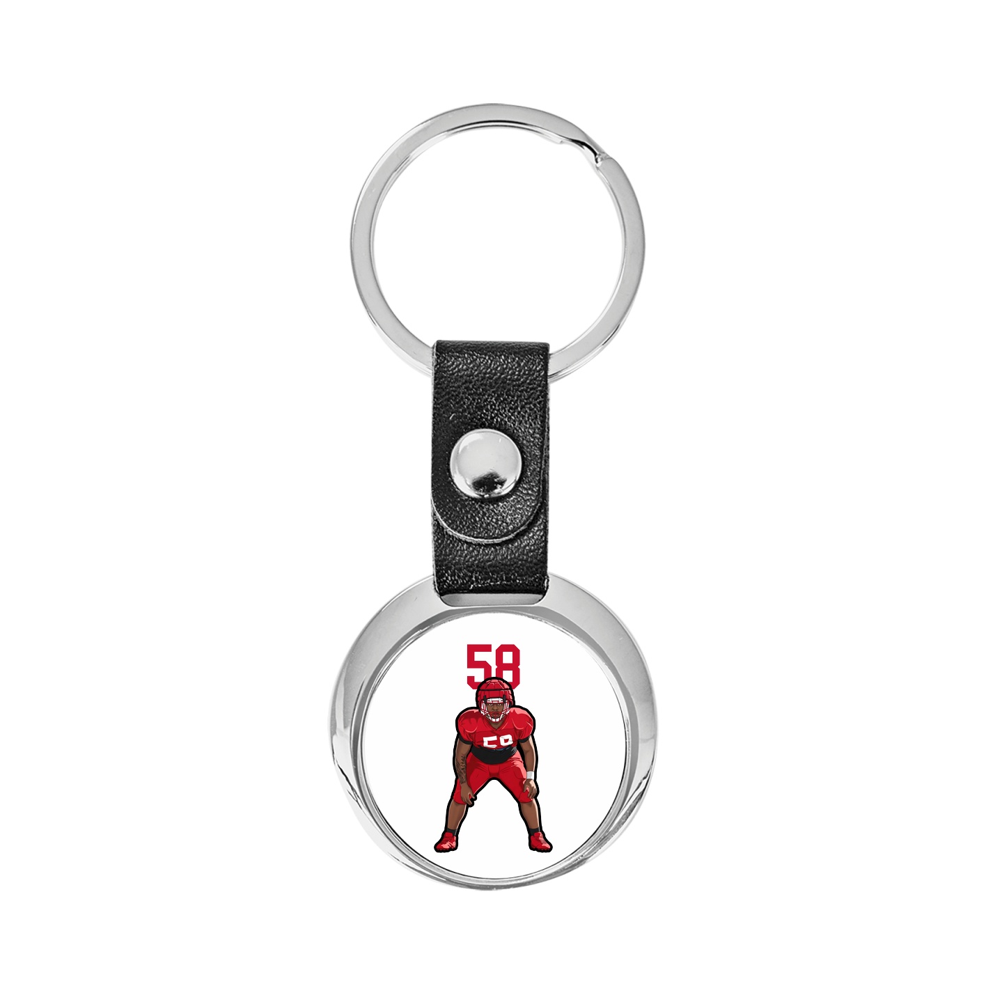 Key Chain — Number Top in Classic