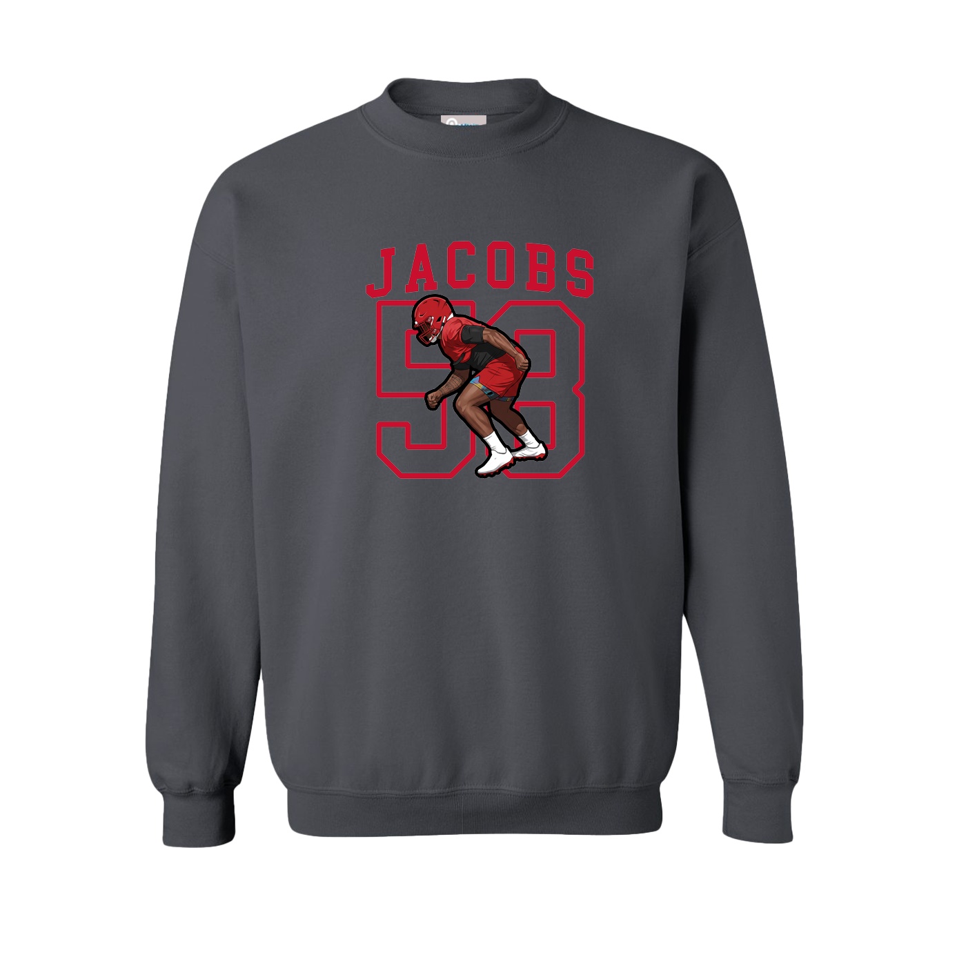 Fleece Crew — Shirsey in Grey