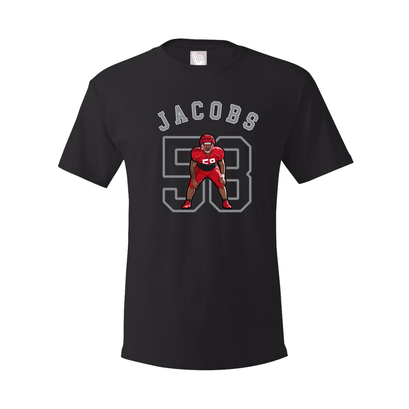 Youth Tee — Shirsey Arch in Black