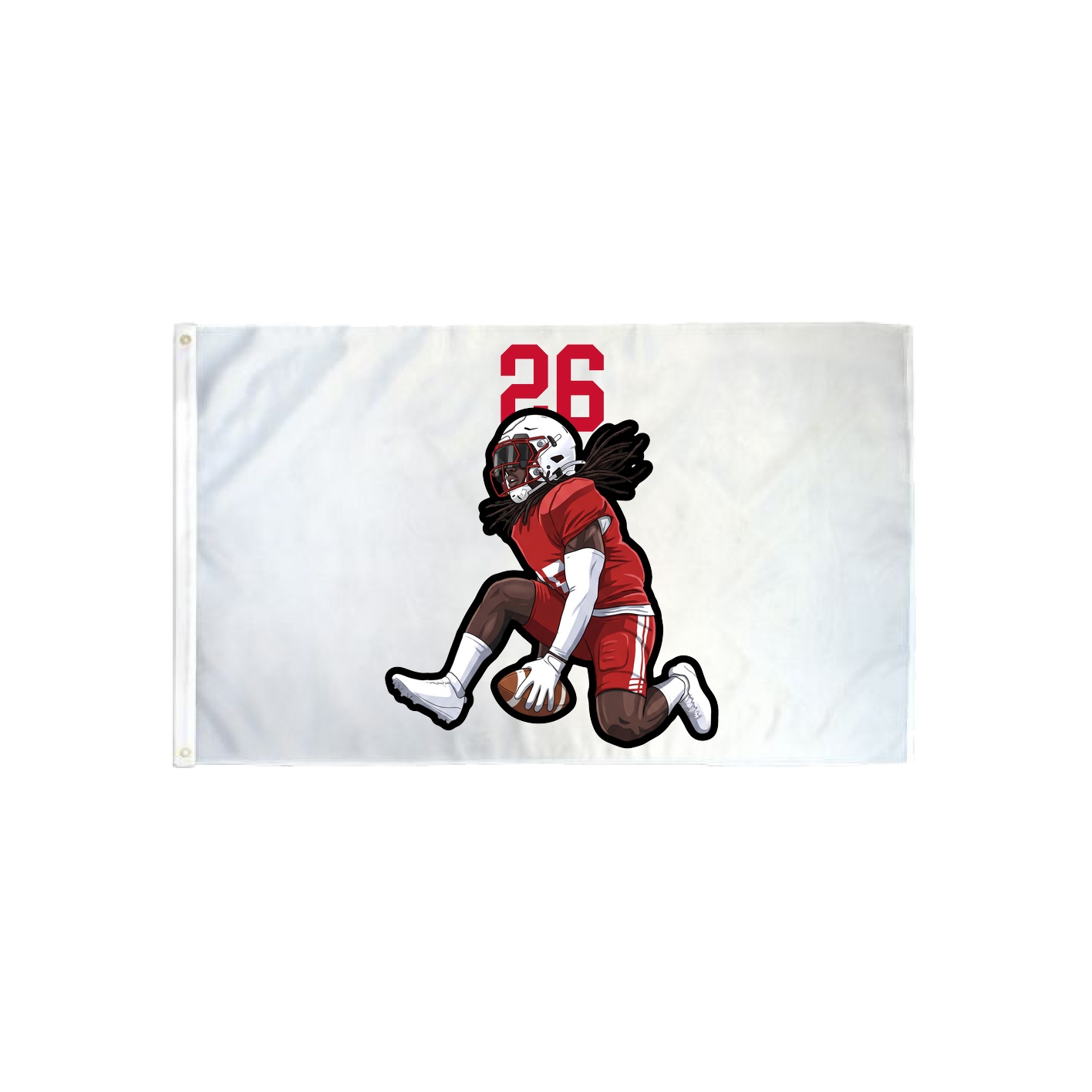 3x5 Flag — Number Top in Classic