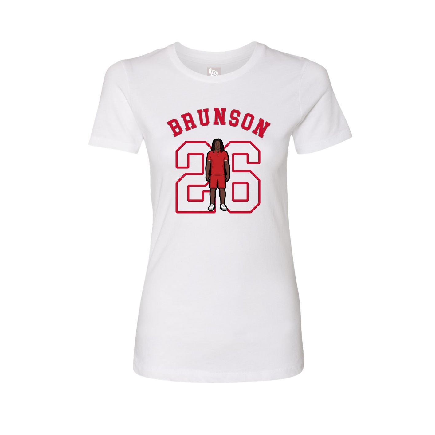 Womens Tee — Shirsey Arch in White
