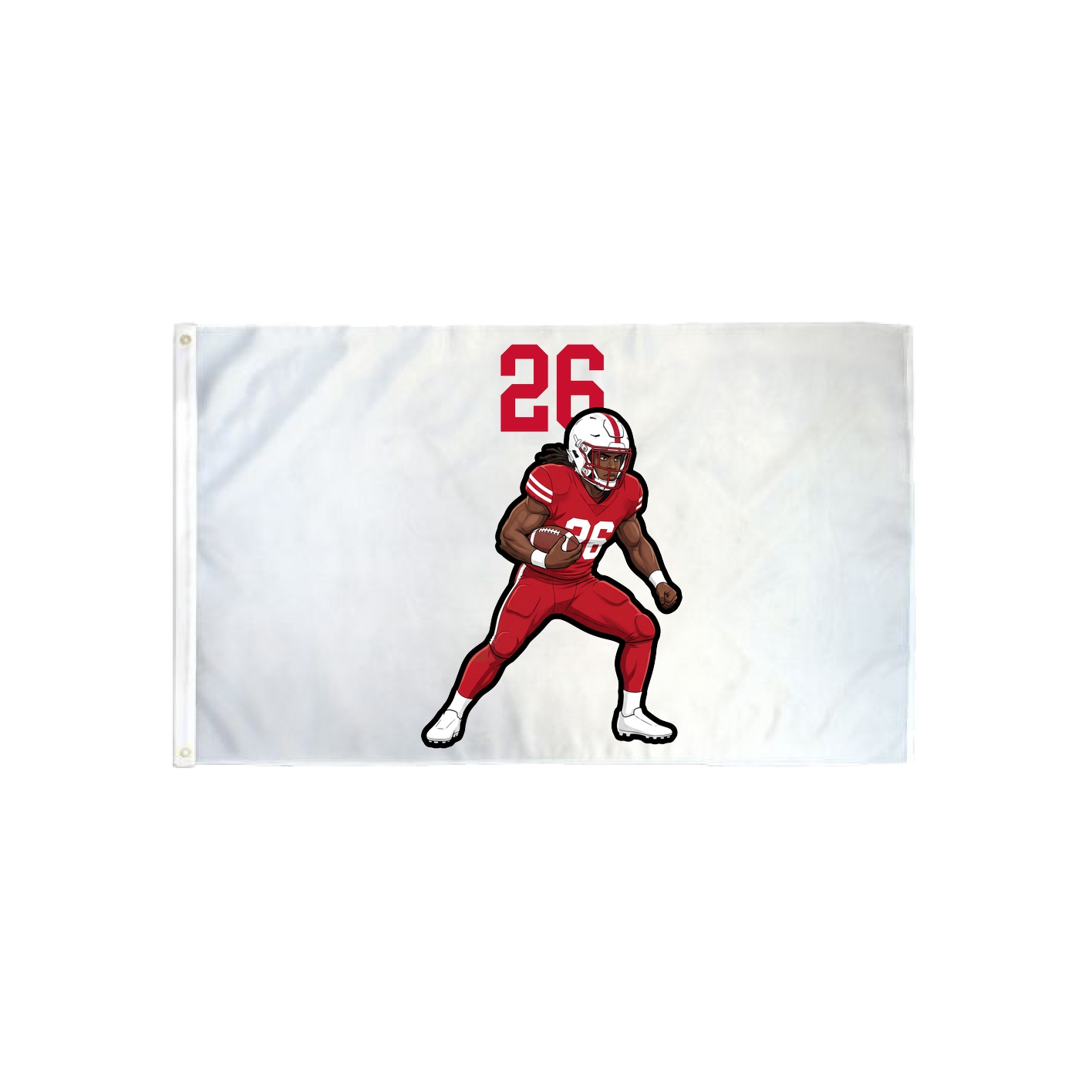 3x5 Flag — Number Top in Classic
