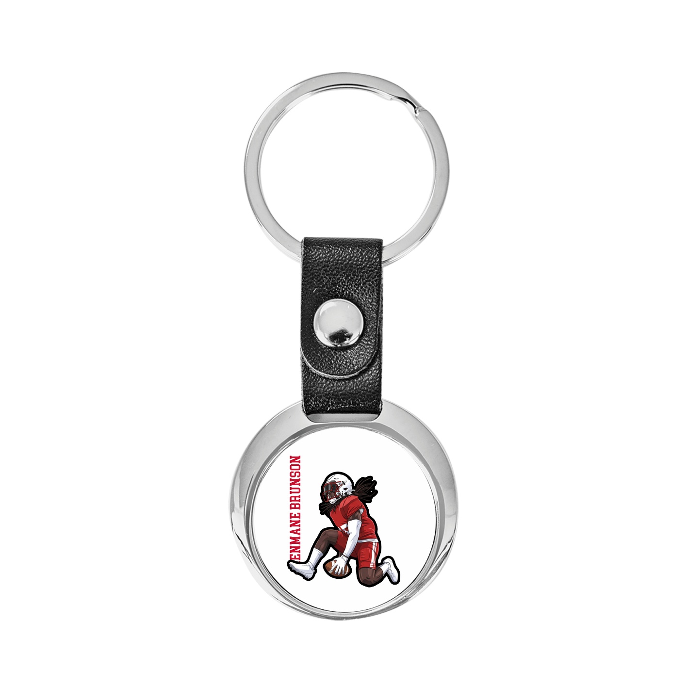 Key Chain — Name Vertical in Classic