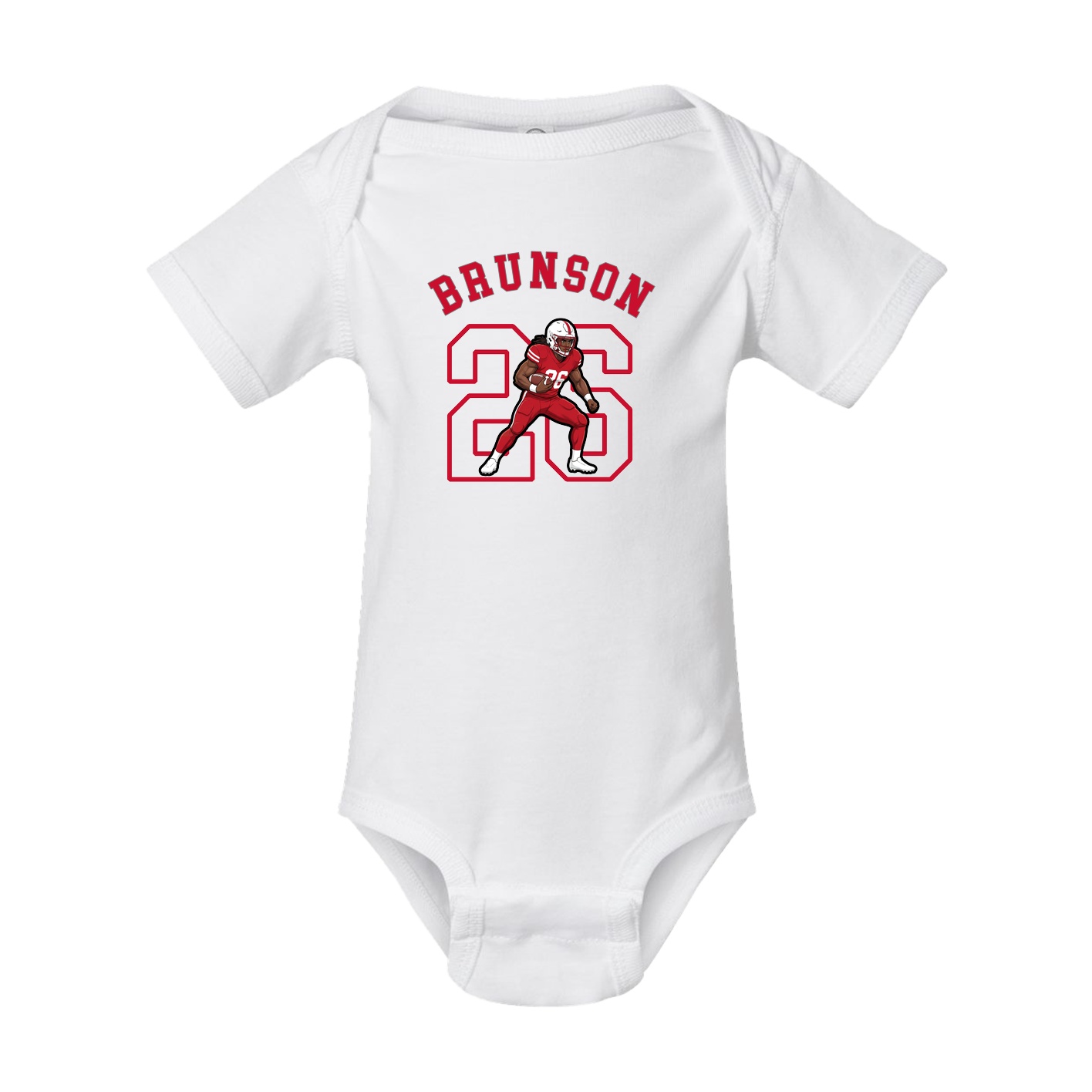 Baby Onesie — Shirsey Arch in White