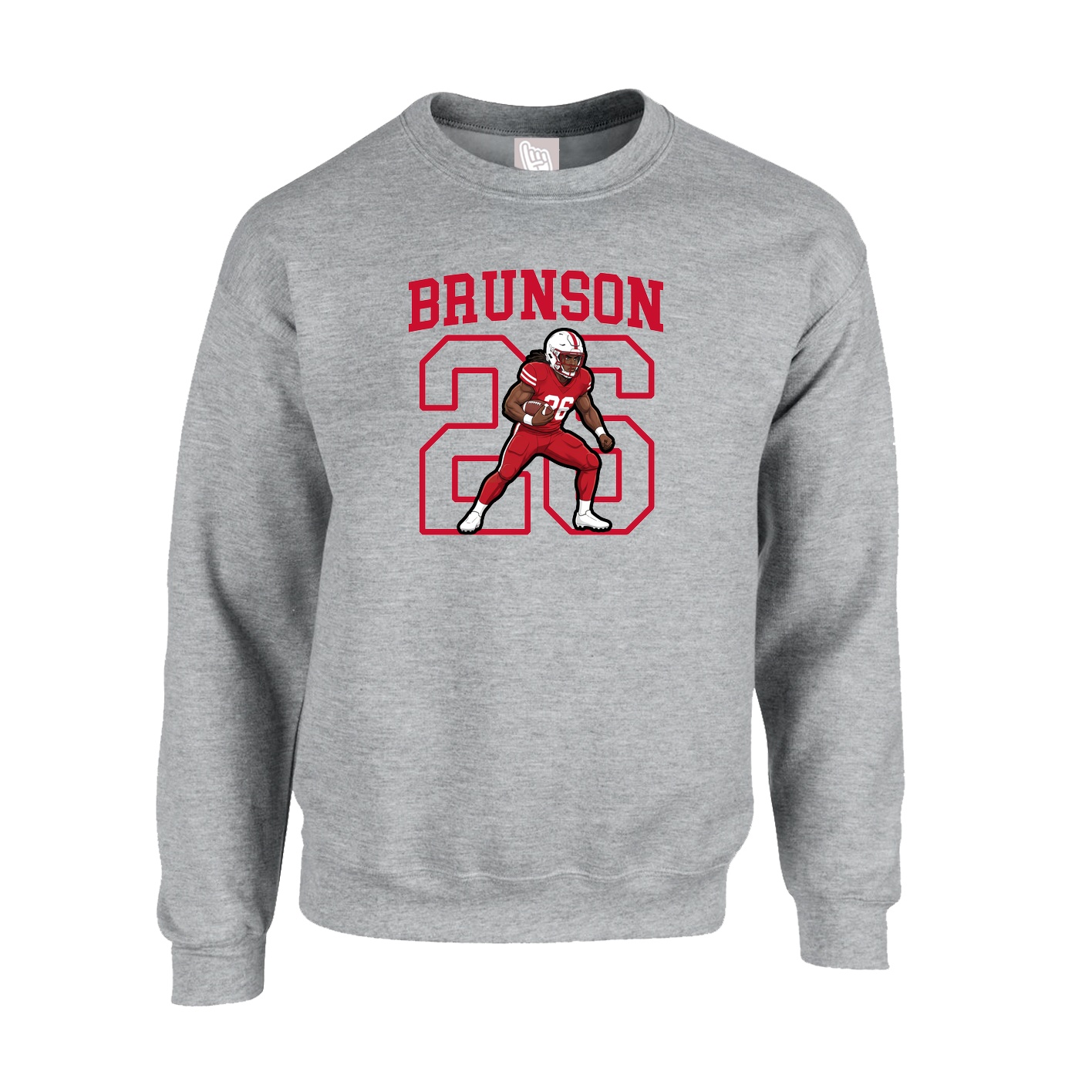 Fleece Crew — Shirsey in Grey