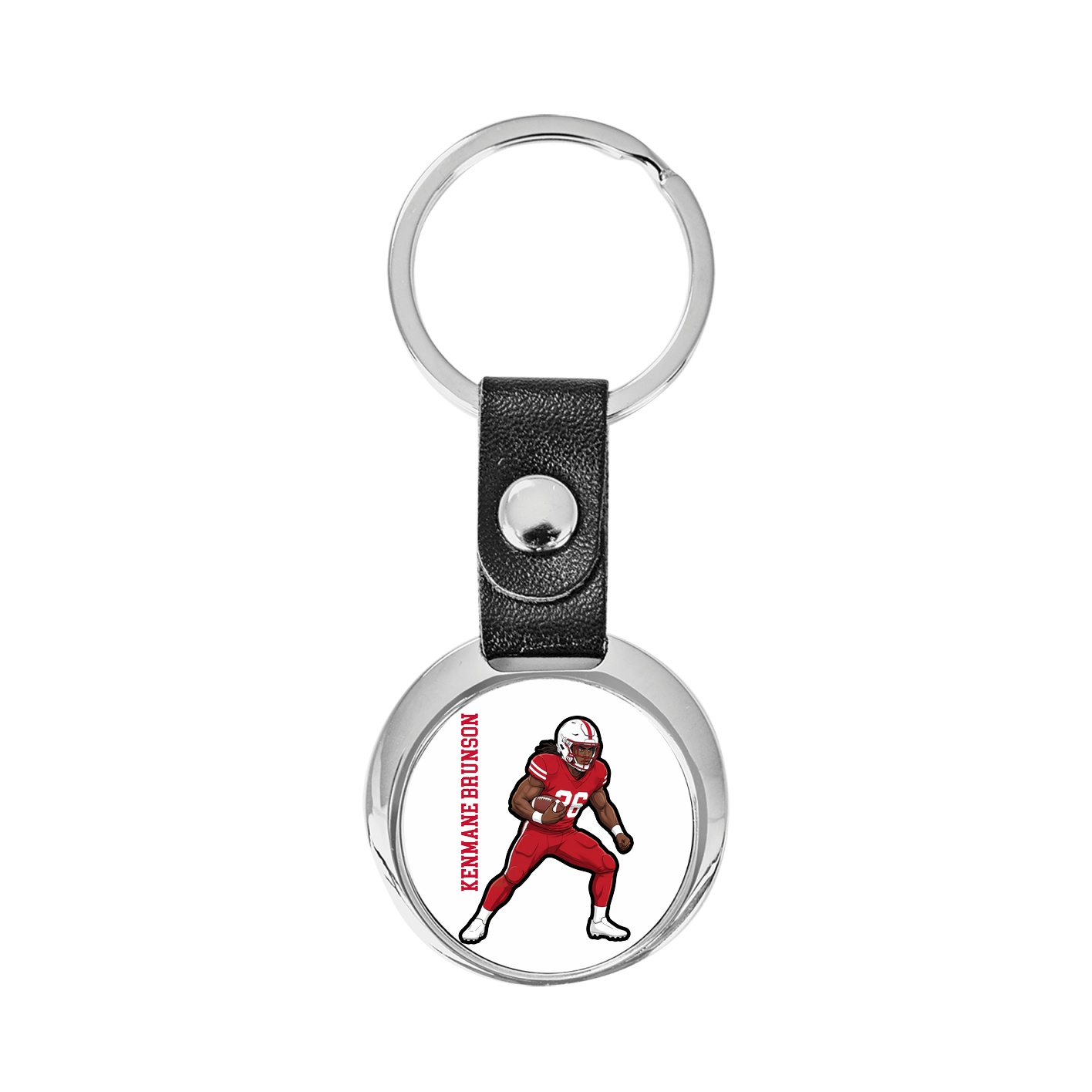Key Chain — Name Vertical in Classic