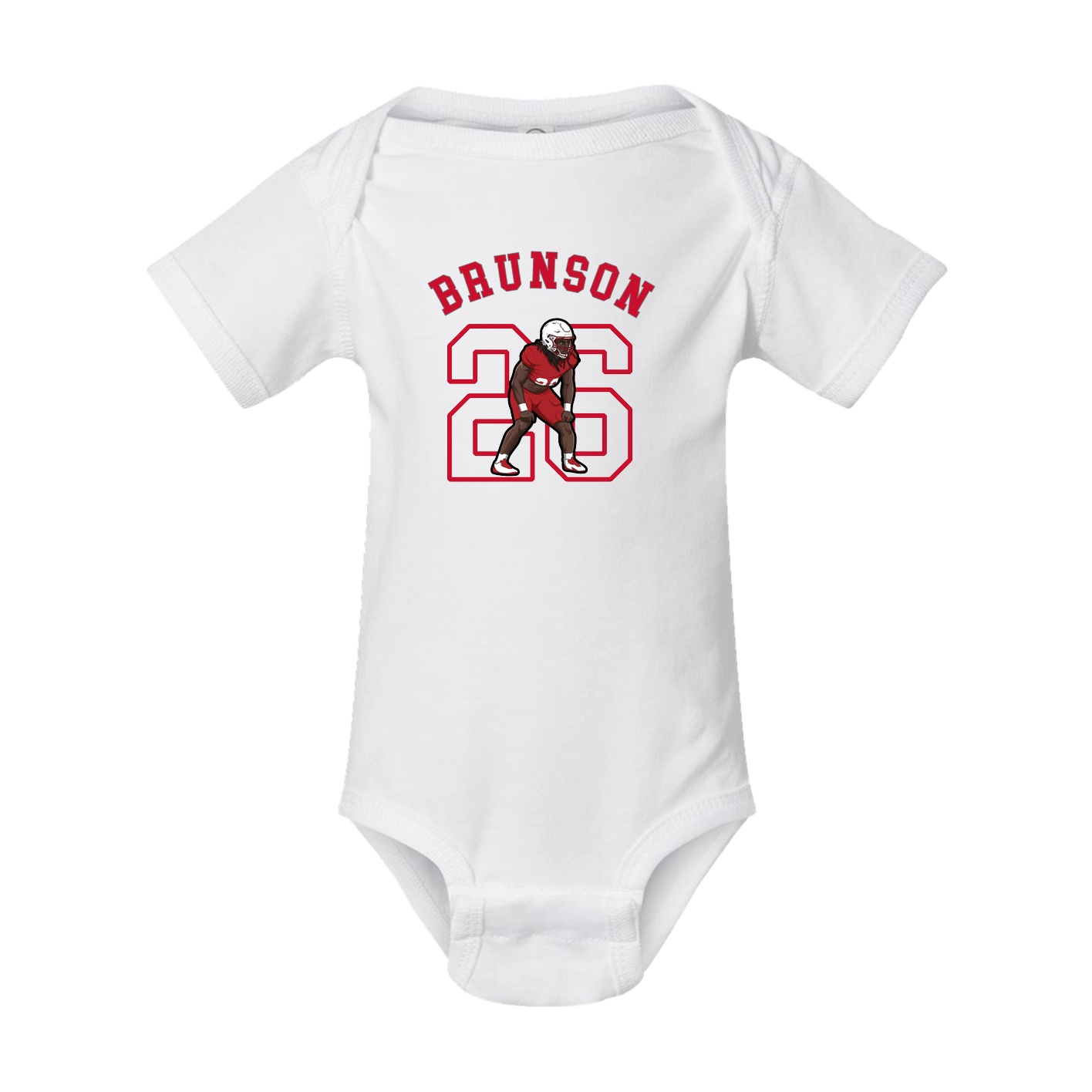 Baby Onesie — Shirsey Arch in White