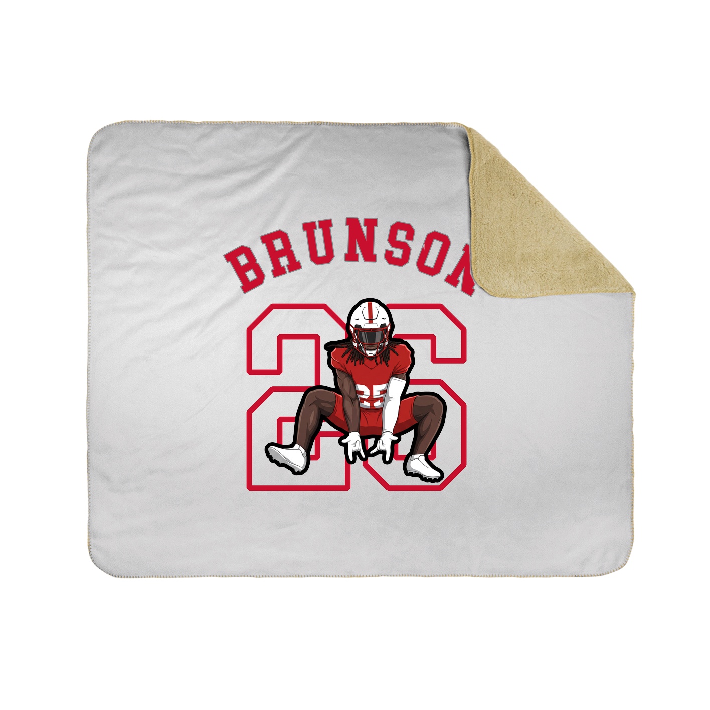 Throw Blanket — Shirsey Arch in White