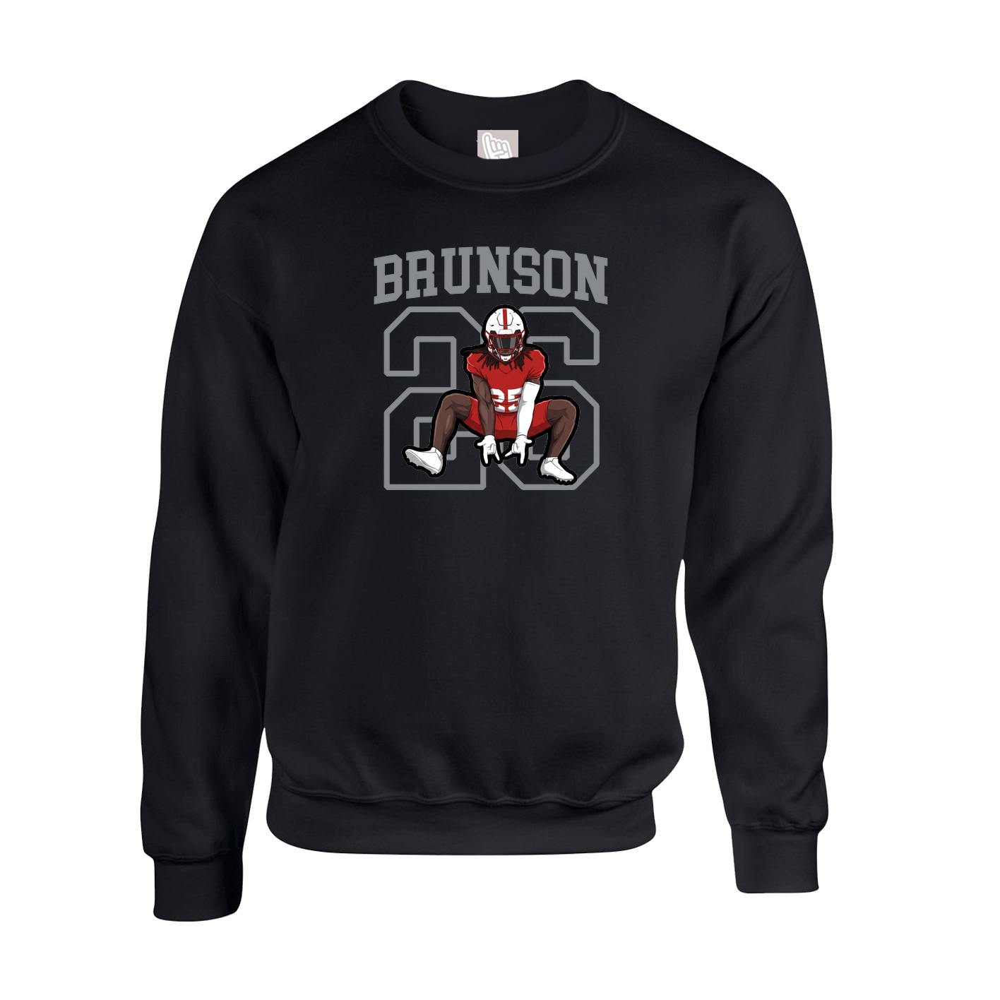 Fleece Crew — Shirsey in Black
