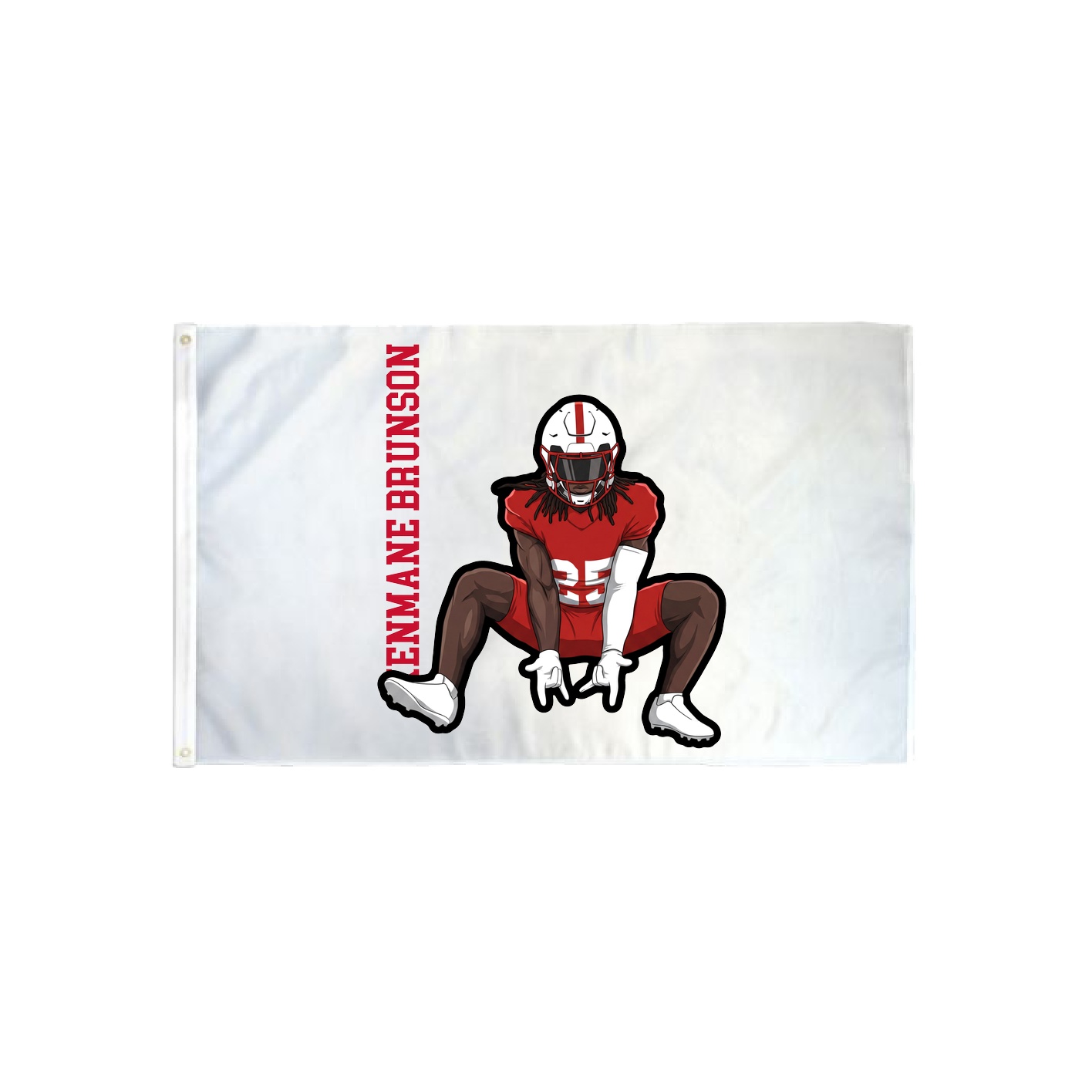 3x5 Flag — Name Vertical in Classic