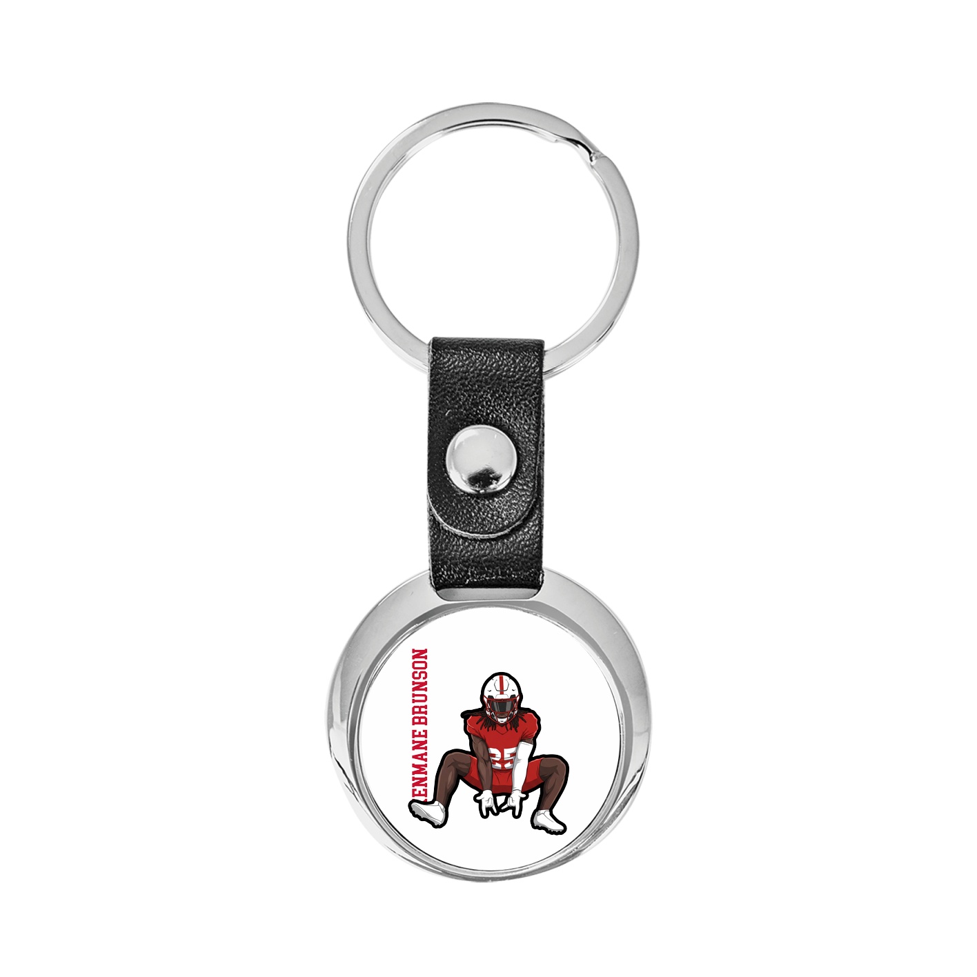 Key Chain — Name Vertical in Classic