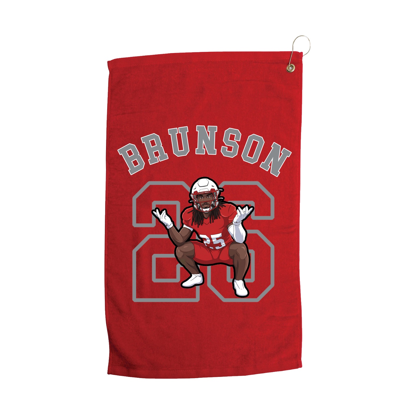 Golf Towel — Shirsey Arch in Red