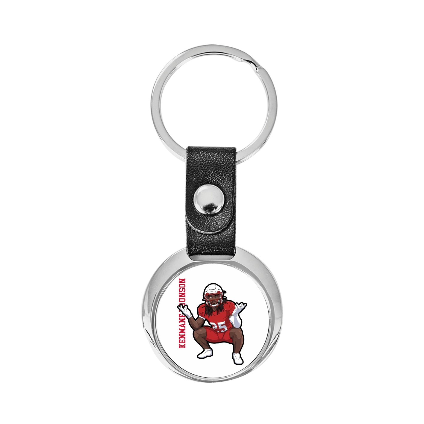 Key Chain — Name Vertical in Classic
