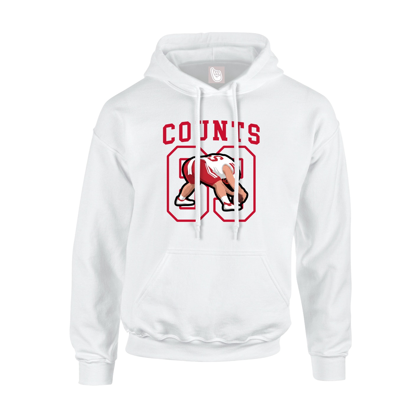 Youth Hoodie — Shirsey in White