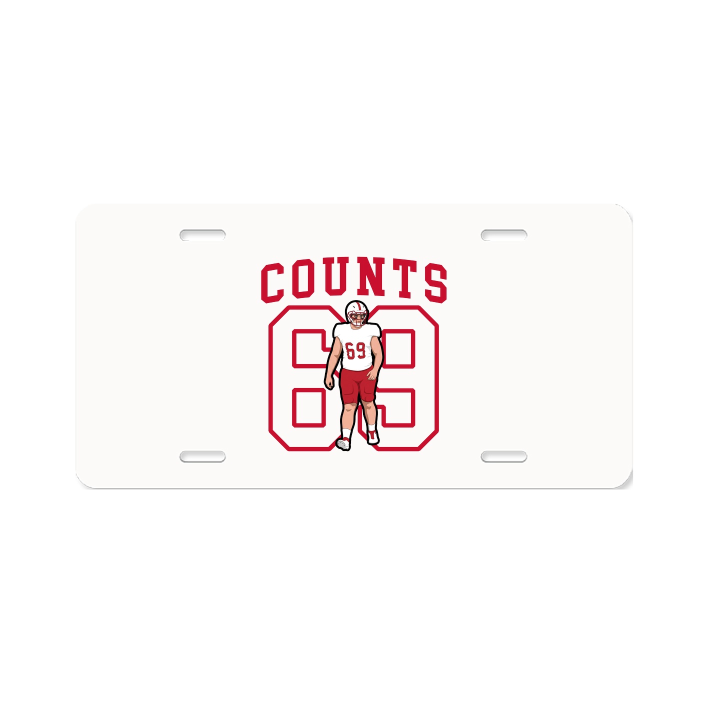 Aluminum License Plate