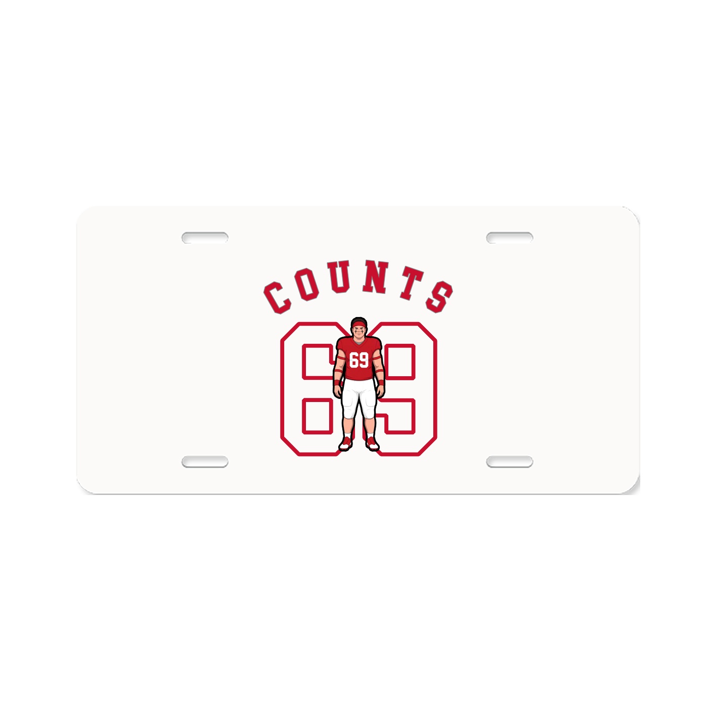 Aluminum License Plate