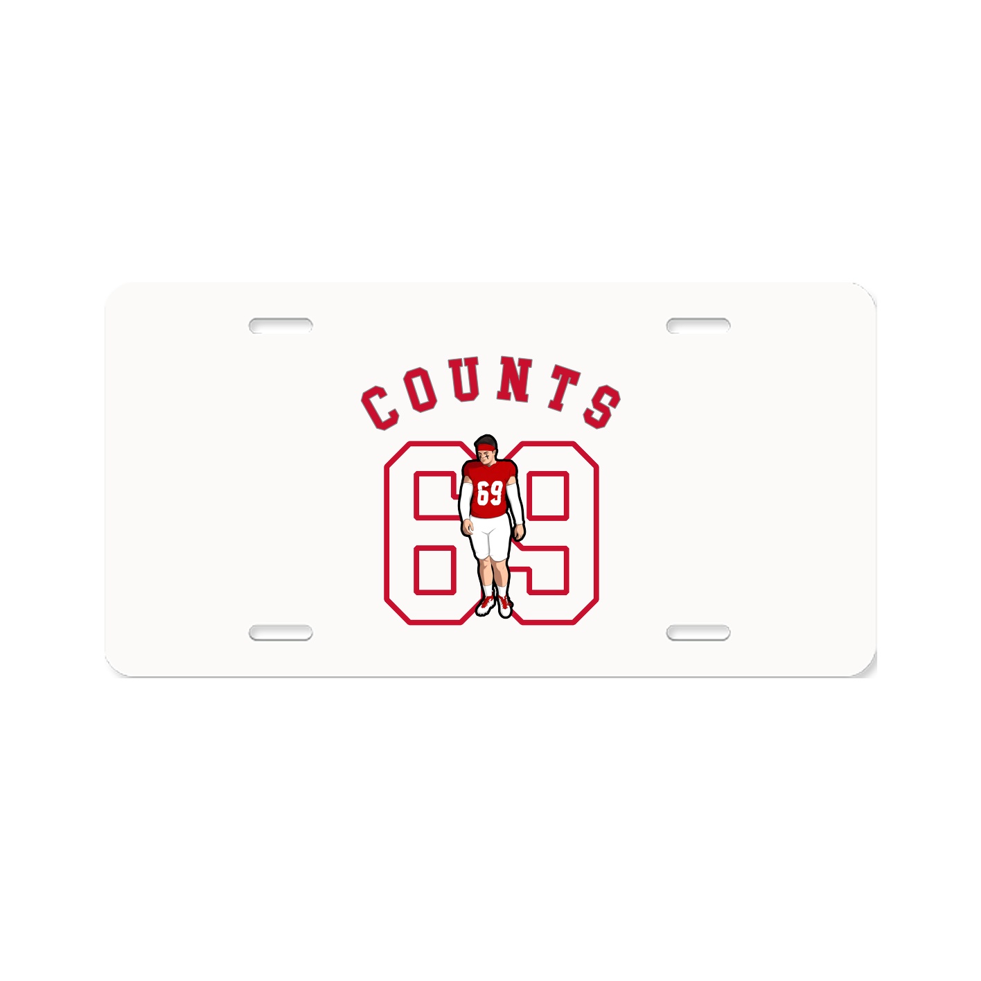 Aluminum License Plate