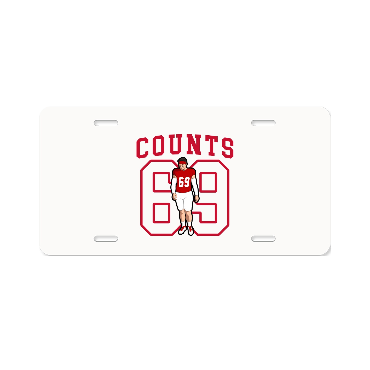 Aluminum License Plate