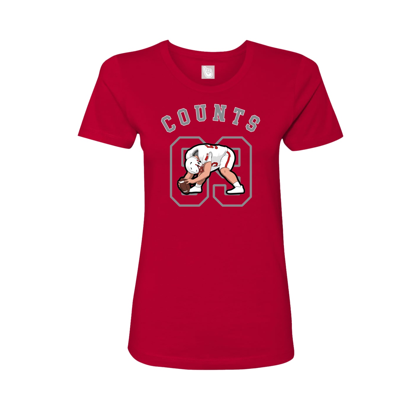 Womens Tee — Shirsey Arch in Red