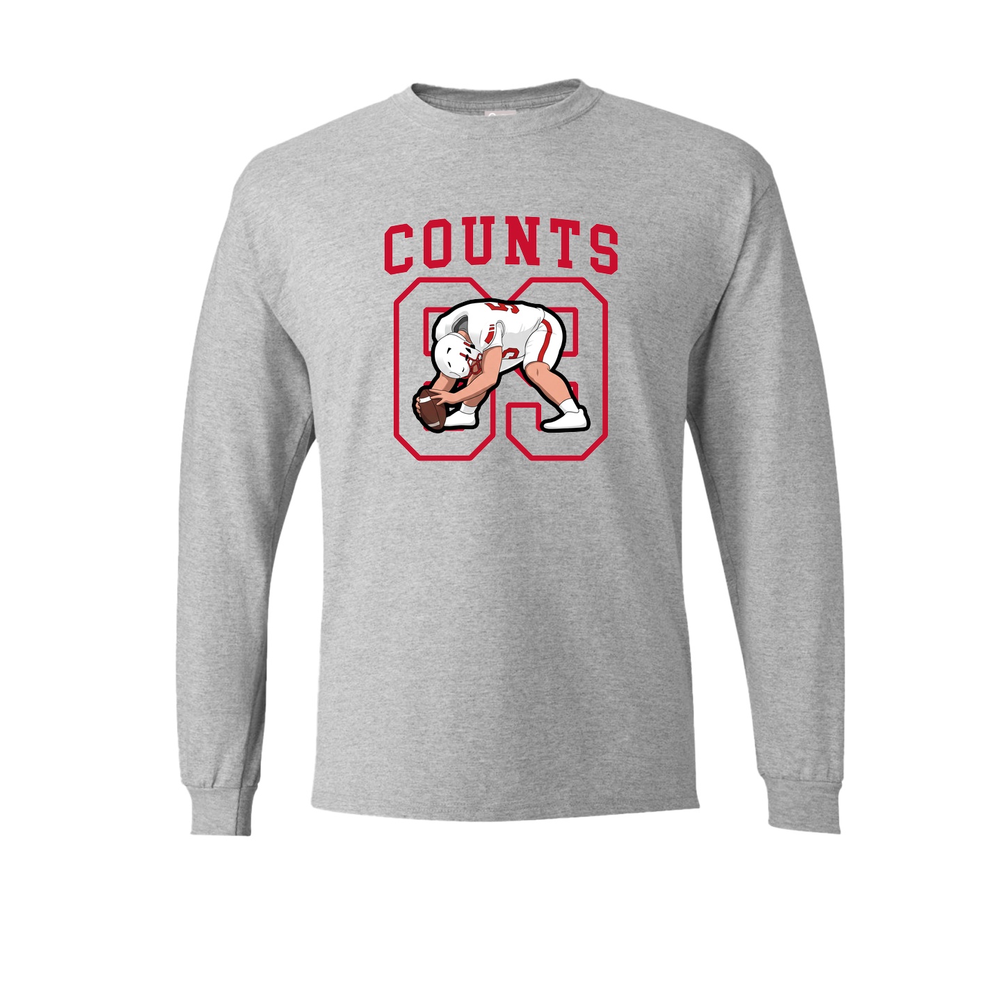 Long Sleeve Tee — Shirsey in Grey