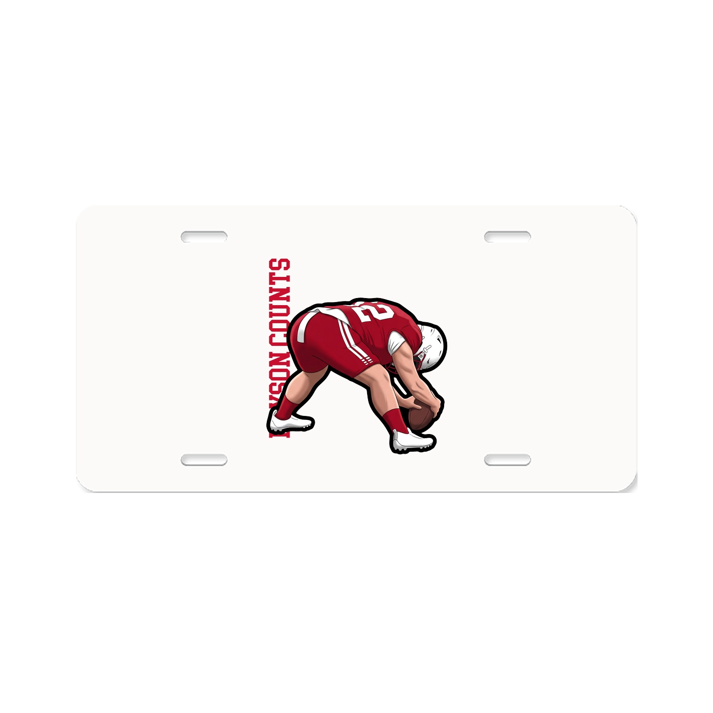 Aluminum License Plate