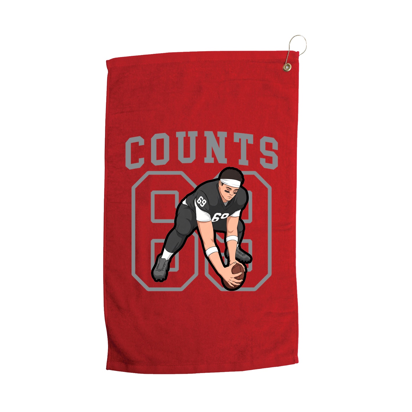 Golf Towel — Shirsey in Red