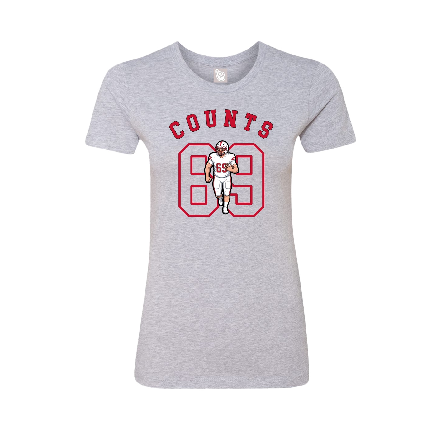 Womens Tee — Shirsey Arch in Grey