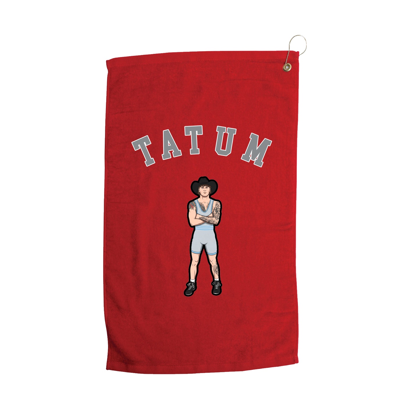 Golf Towel — Shirsey Arch in Red