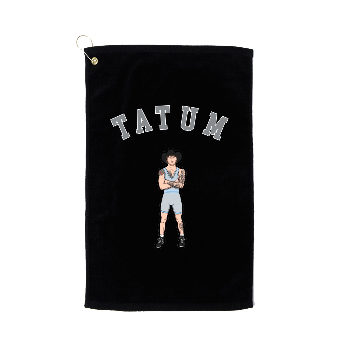 Golf Towel — Shirsey Arch in Black