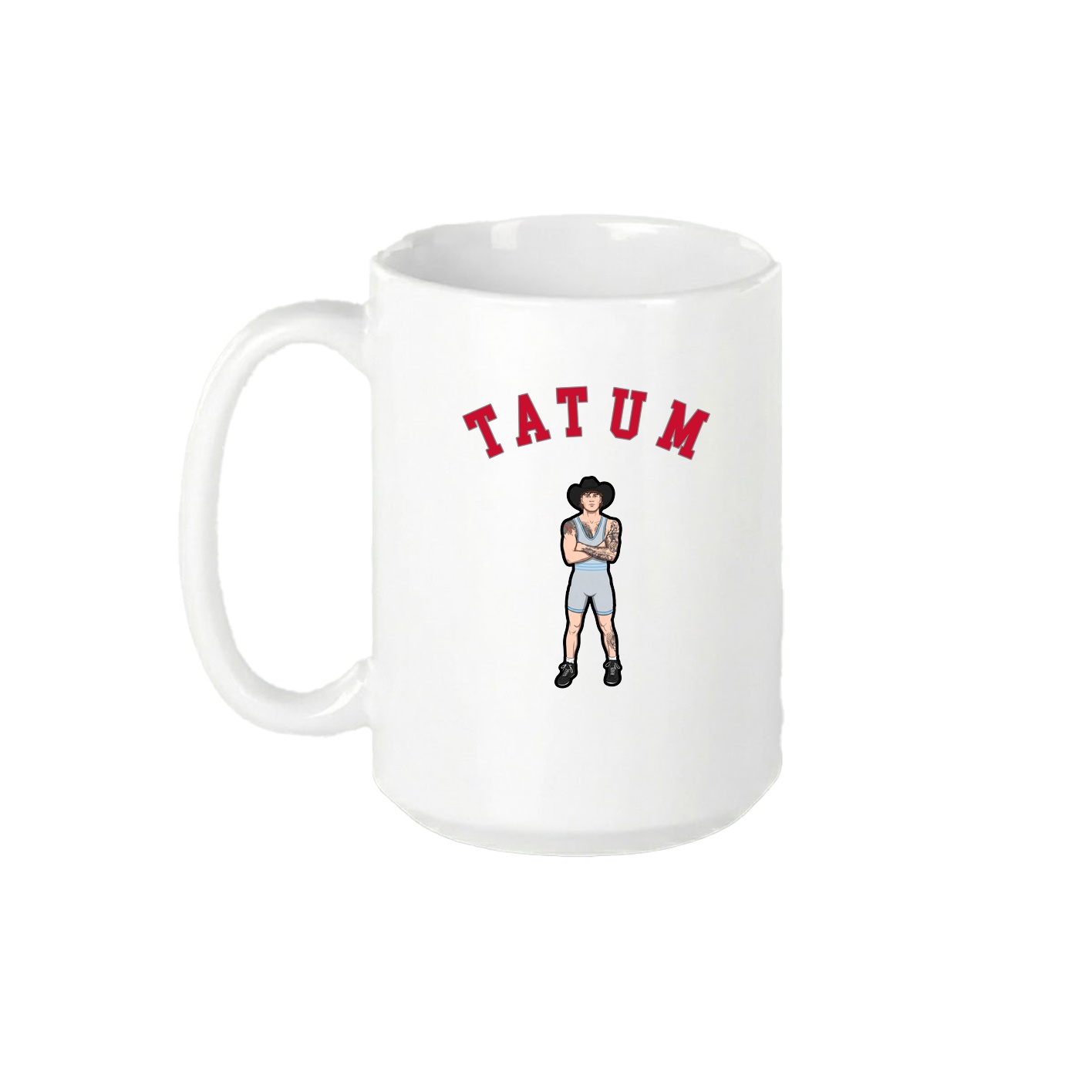 15oz Coffee Mug — Shirsey Arch in White