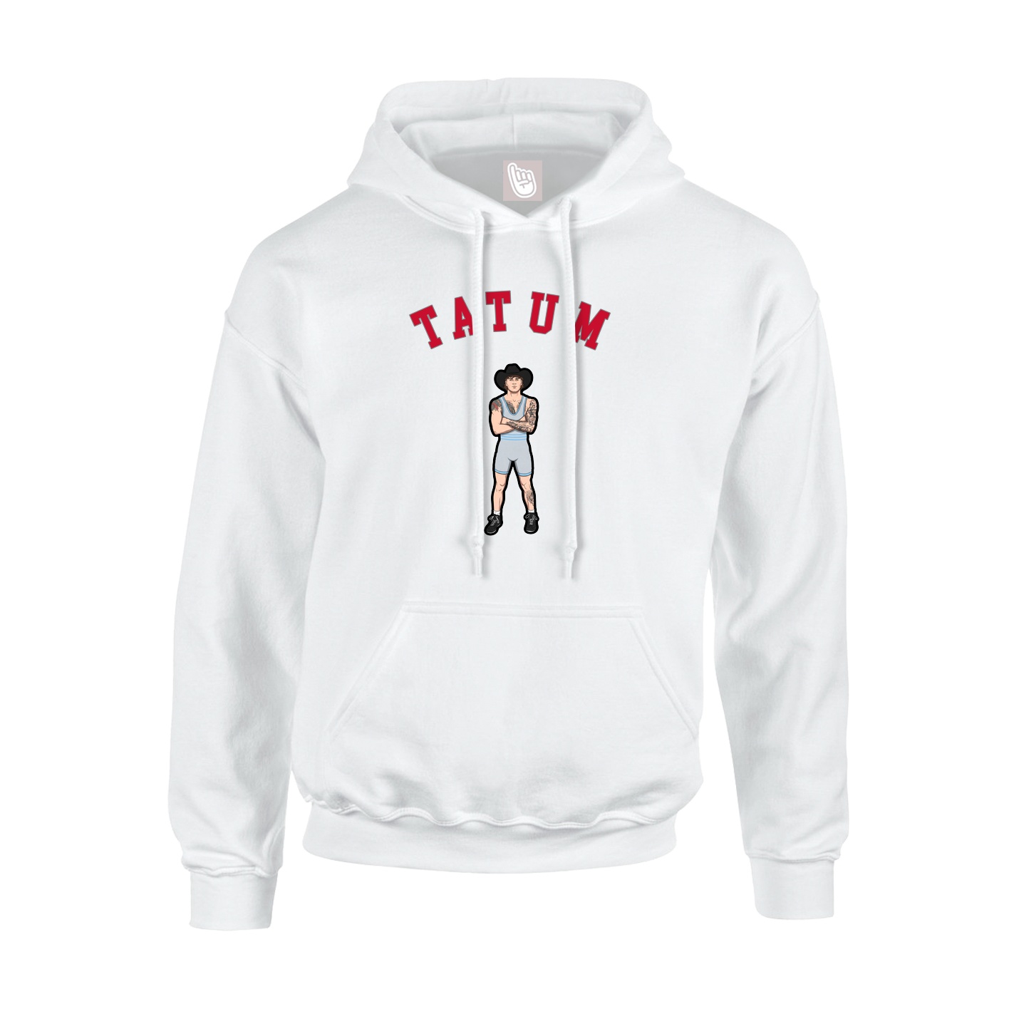 Hoodie — Shirsey Arch in White