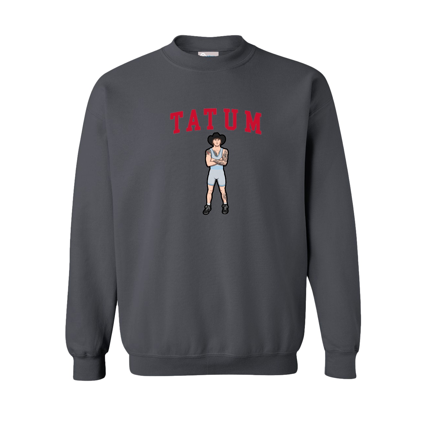 Fleece Crew — Shirsey in Grey