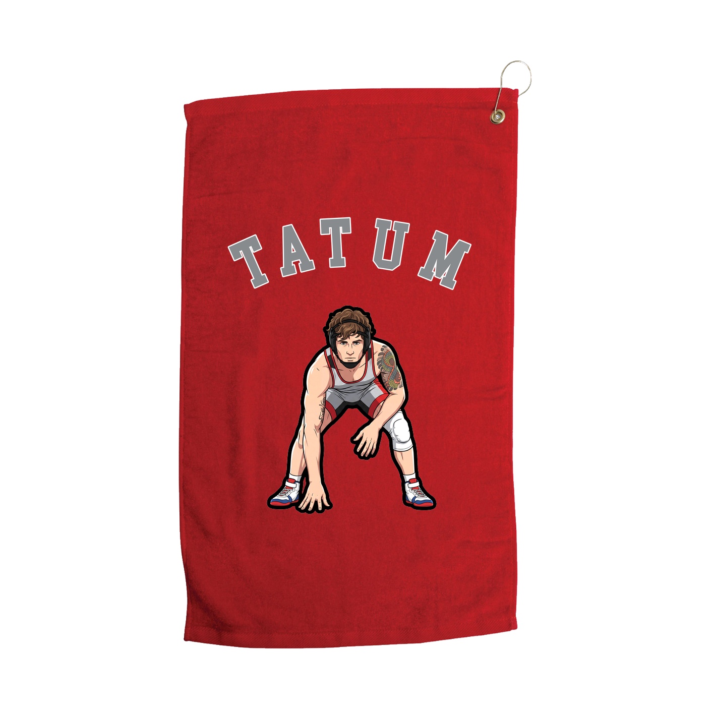 Golf Towel — Shirsey Arch in Red