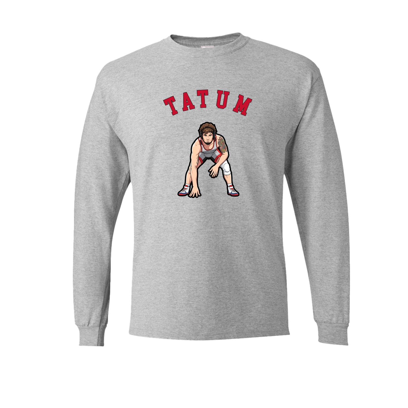 Long Sleeve Tee — Shirsey Arch in Grey