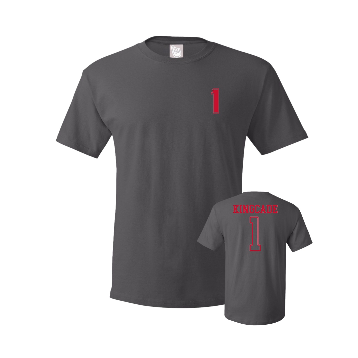 Tee — Chest Back in Grey