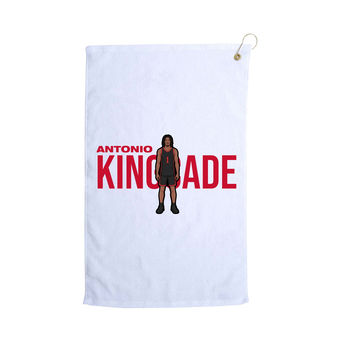 Golf Towel — Player Name in White
