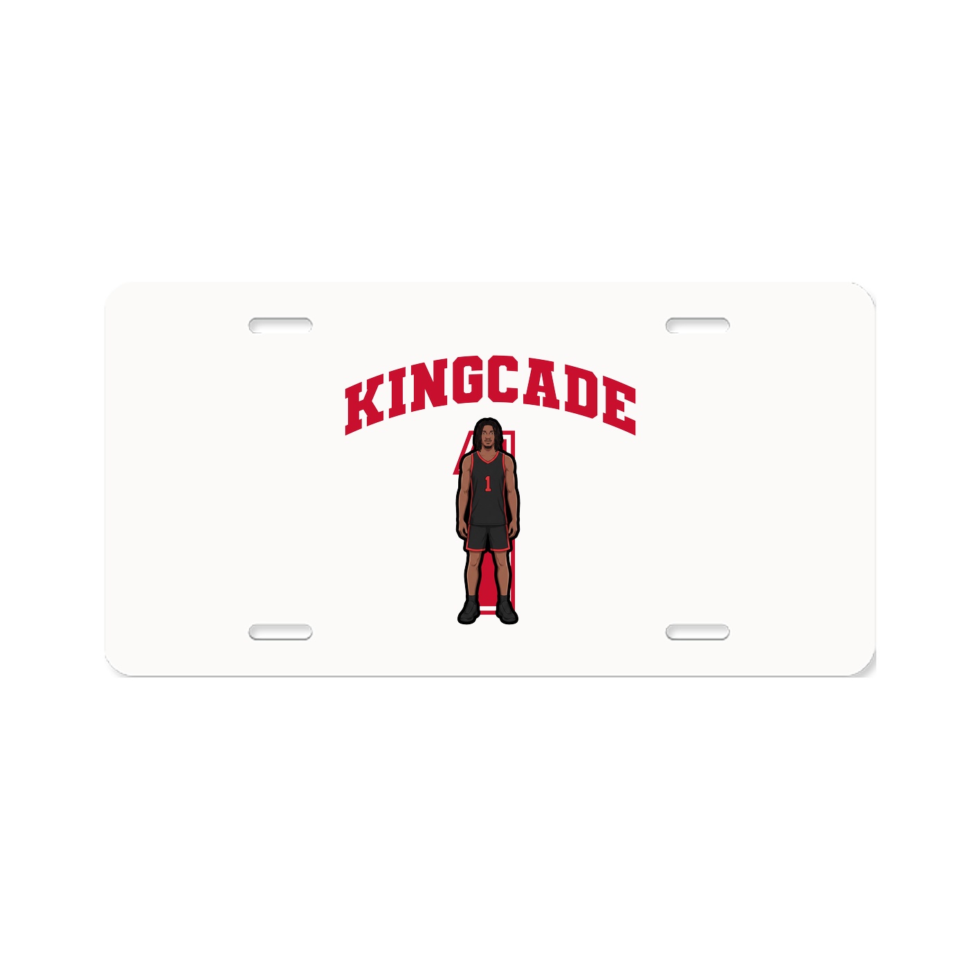 License Plate — Number in Classic