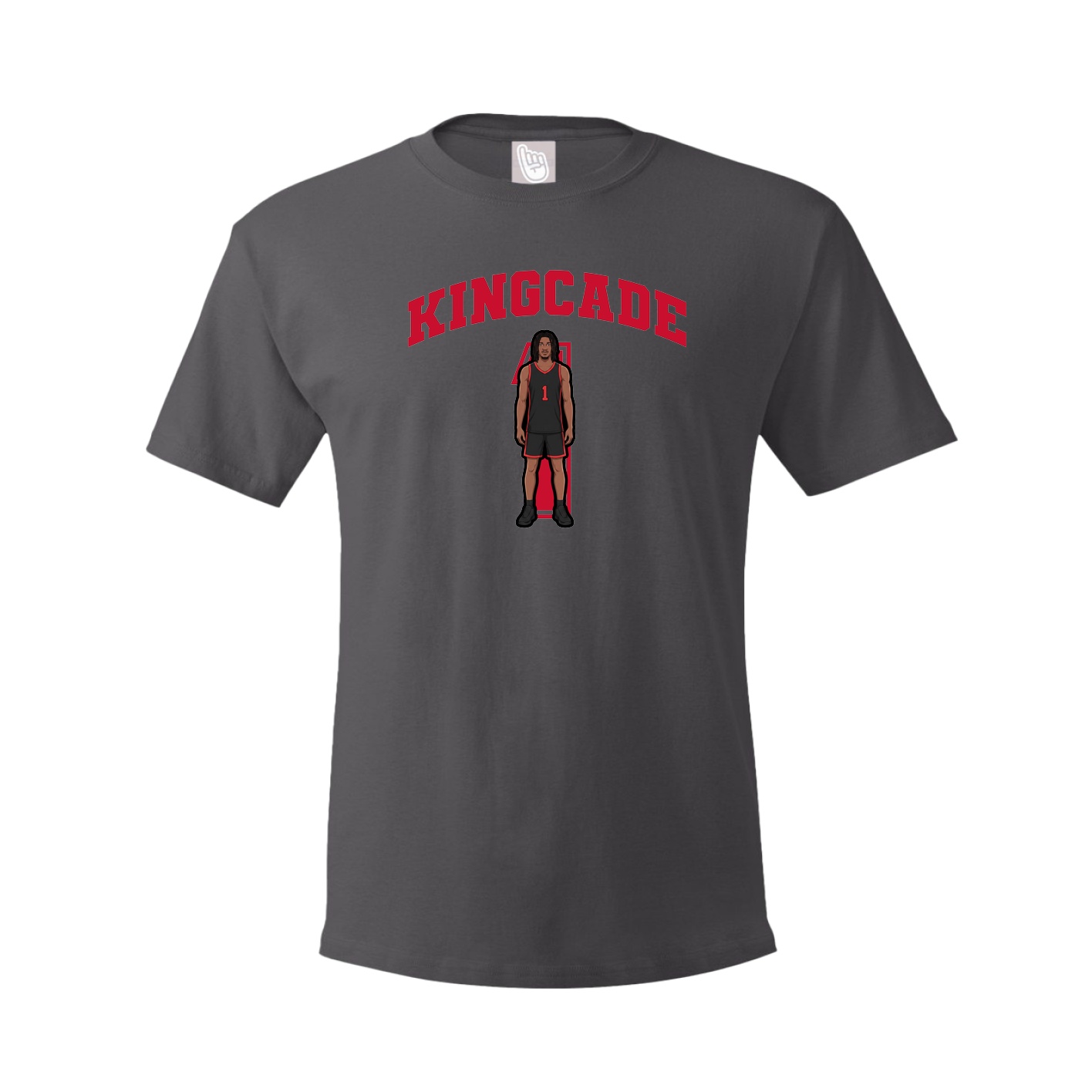 Tee — Number in Grey