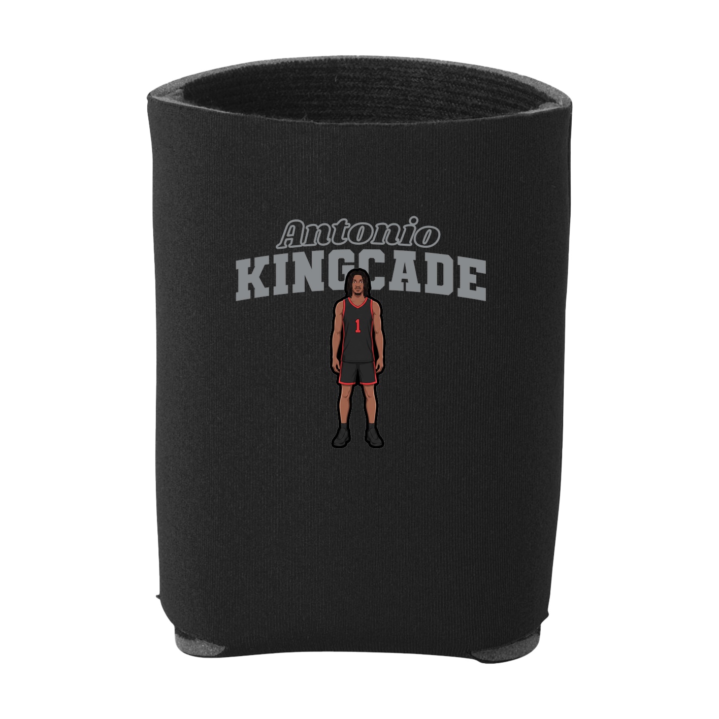 Can Holder — Name Arch in Black