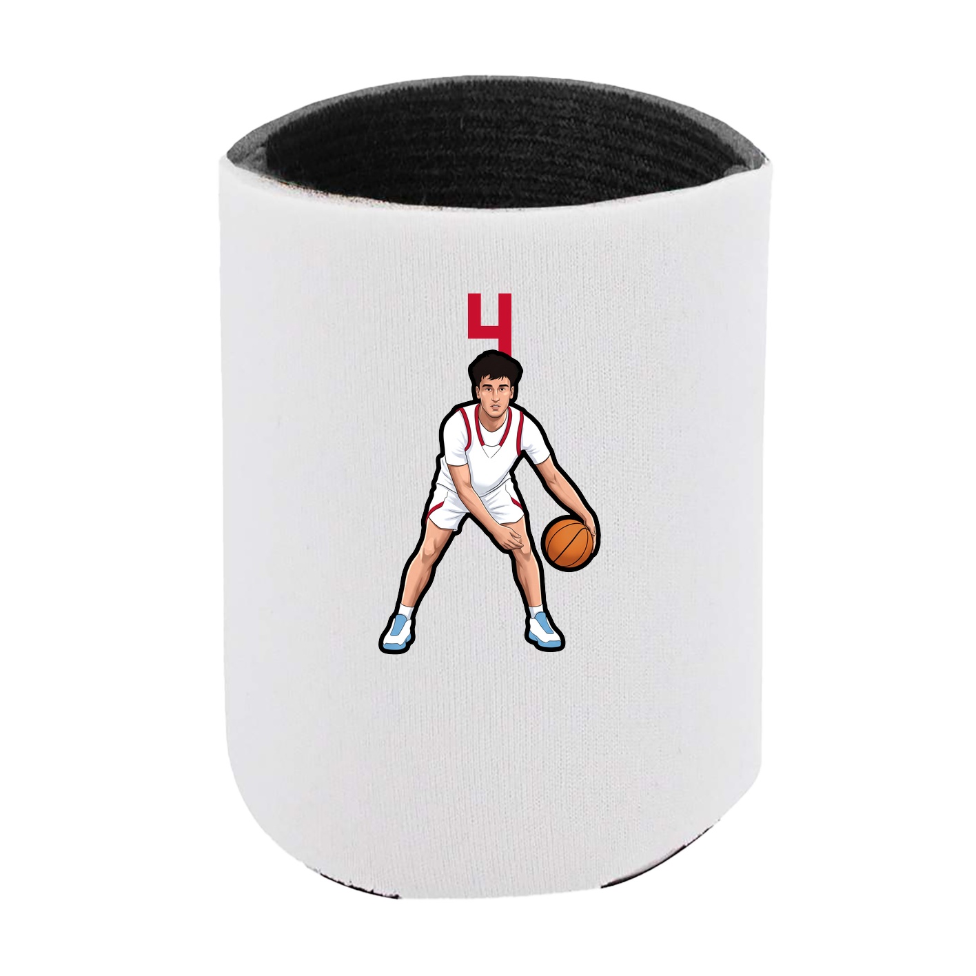 Can Holder — Number Top in White