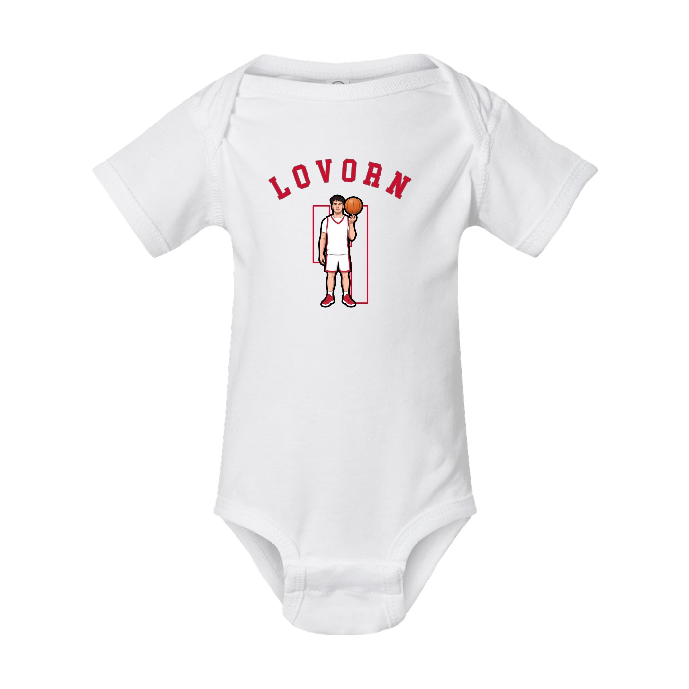 Baby Onesie — Shirsey Arch in White