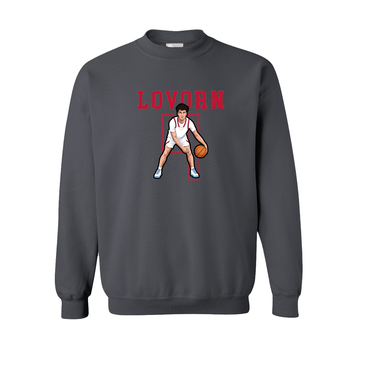 Fleece Crew — Shirsey in Grey