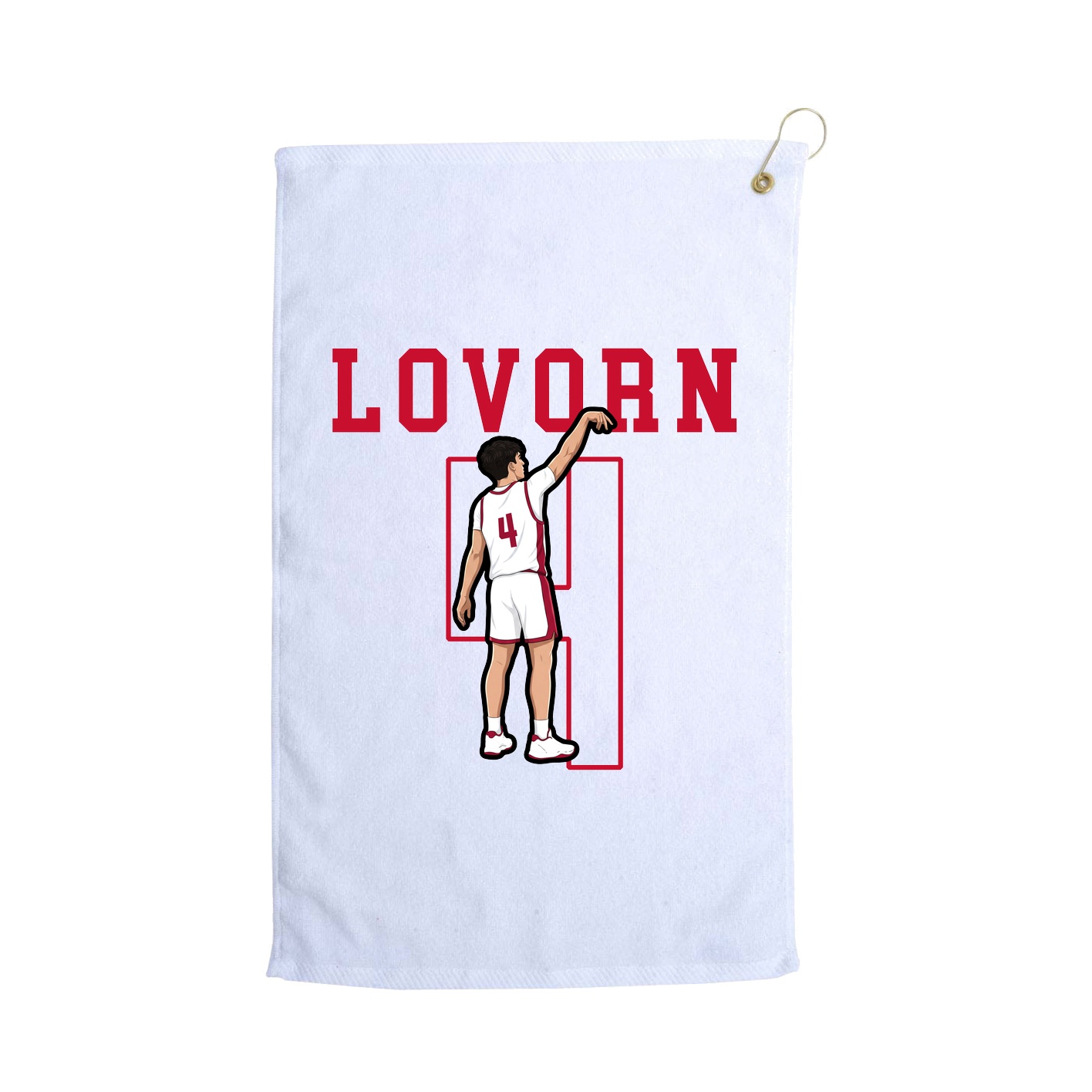 Golf Towel — Shirsey in White