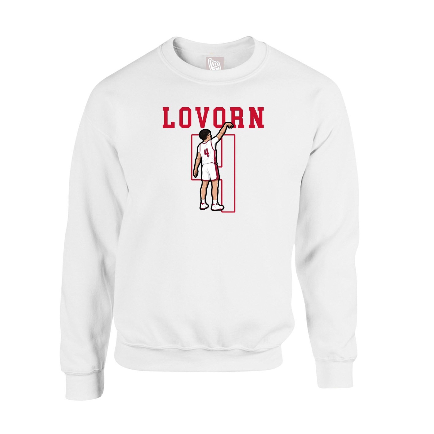 Fleece Crew — Shirsey in White