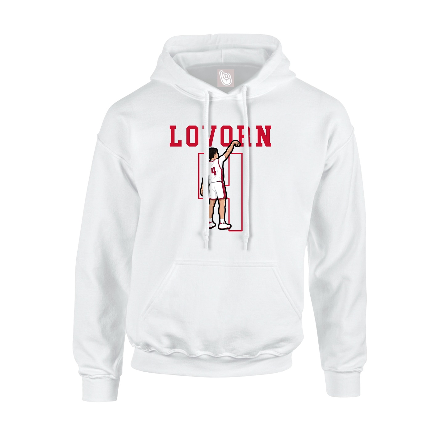 Youth Hoodie — Shirsey in White