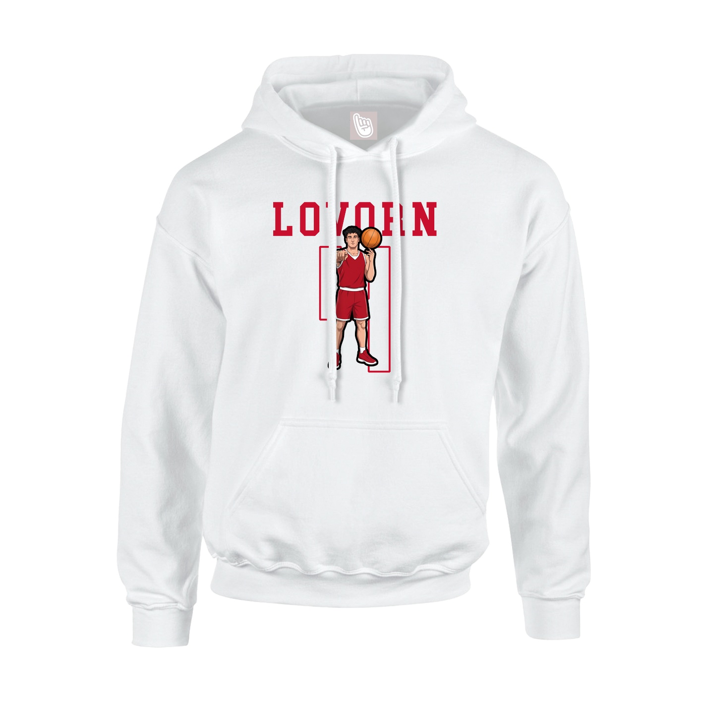 Youth Hoodie — Shirsey in White