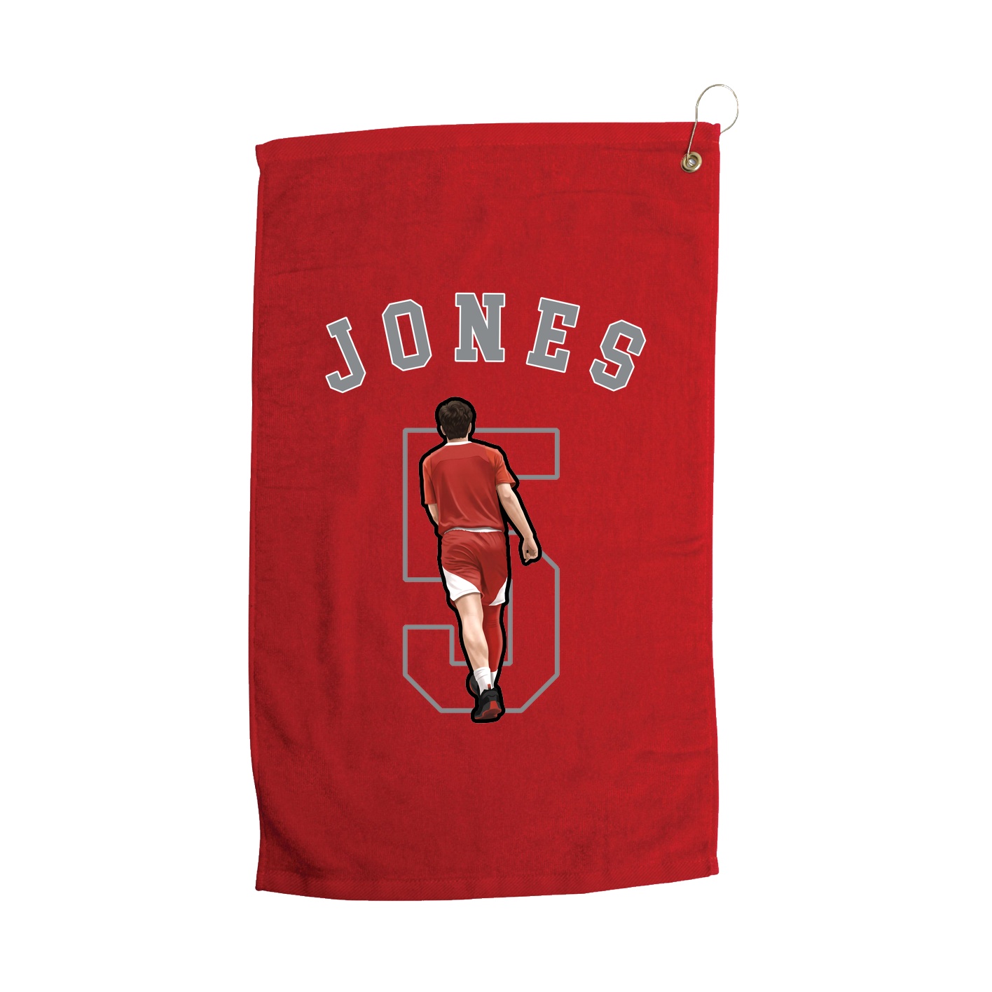 Golf Towel — Shirsey Arch in Red