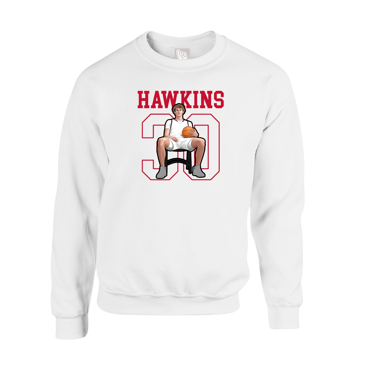 Fleece Crew — Shirsey in White