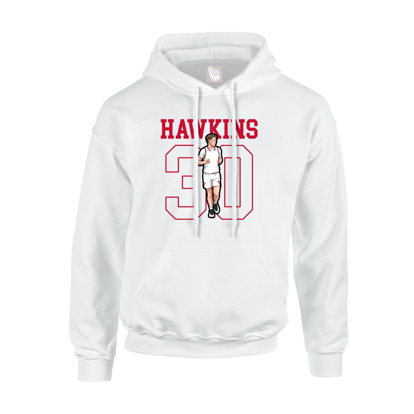 Youth Hoodie — Shirsey in White